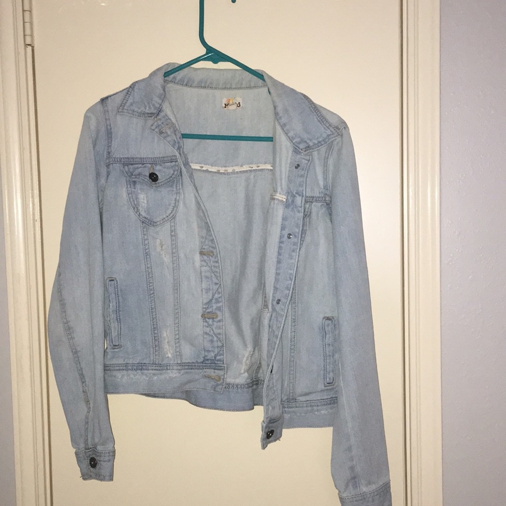 blue jean jacket